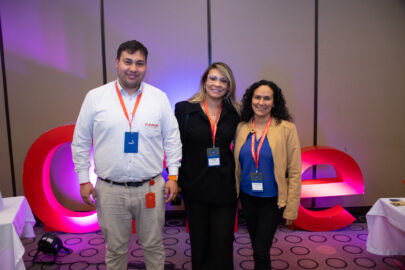 Edward Ruiz y Johana Ruiz Gélvez, Innova TravelJunto a Claudia Patiño de Giratur 