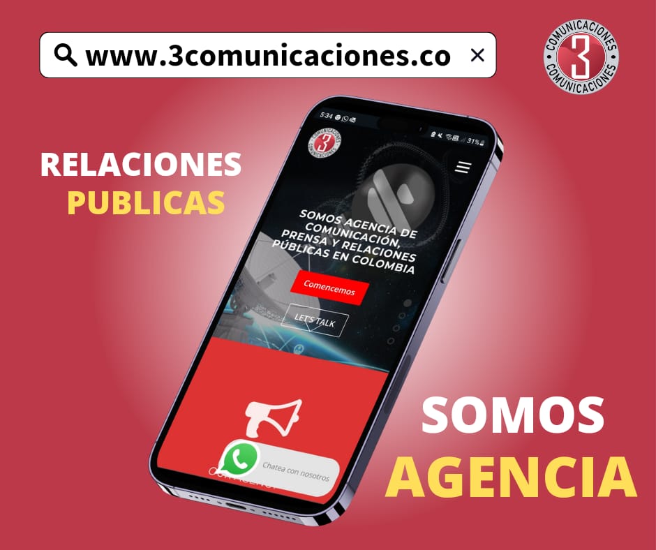 Agencia de Relaciones Públicas en Colombia. 3comunicacionesco. Prensa, medios, eventos. Visite www.3comunicaciones.co – TEL 3157884141